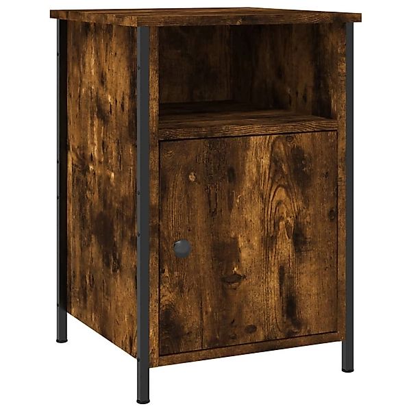 vidaXL Nachttisch Räuchereiche 40x42x60 cm Holzwerkstoff Modell 3 günstig online kaufen