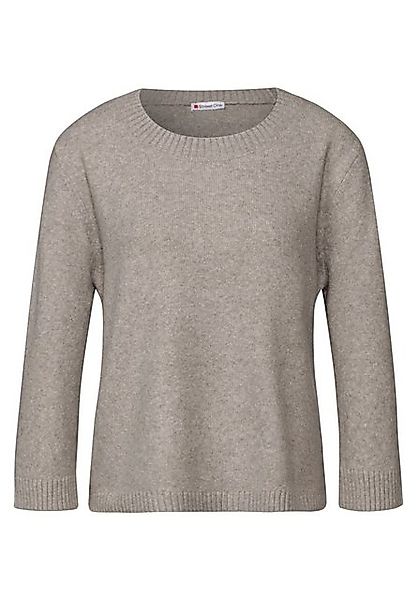STREET ONE Strickpullover STREET ONE / Da.Strick / LTD QR_cosy round neck s günstig online kaufen
