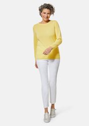 GOLDNER Strickpullover Kurzgröße: Kaschmirpullover mit U-Boot günstig online kaufen
