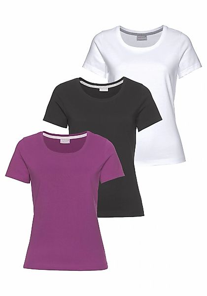 Eastwind T-Shirt (Packung, 3-tlg., 3er-Pack) Kurzarm, günstig online kaufen