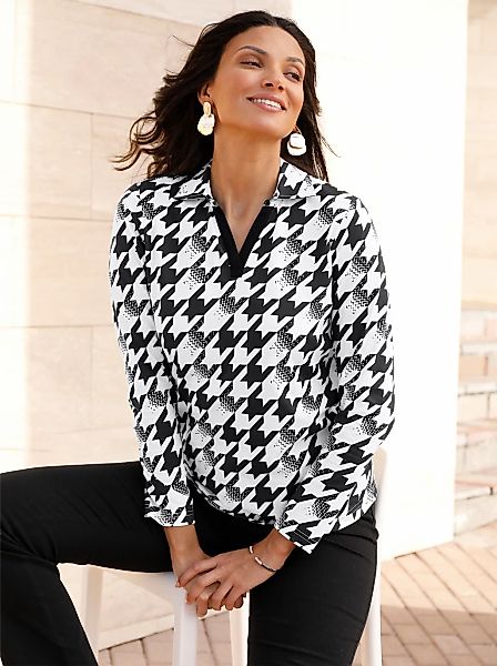 Classic Basics Langarmshirt "Druck-Shirt", (1 tlg.) günstig online kaufen