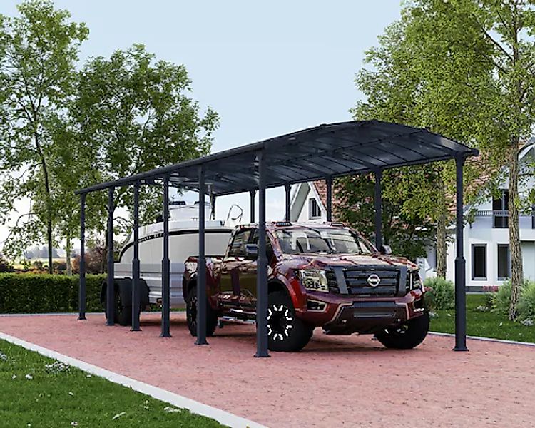 Palram - Canopia Einzelcarport »Alpine« Aluminium 319 cm Anthrazit wartungs günstig online kaufen