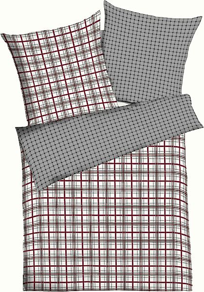Kaeppel Wendebettwäsche "Plaid" 3 Stk. tlg. angenehm wärmend günstig online kaufen