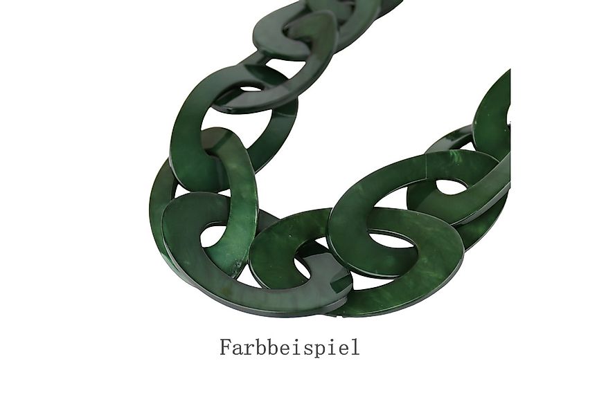 MIRROSI Lange Kette Damen Statement Halskette HARZ ca.95cm lang (perfekt fü günstig online kaufen