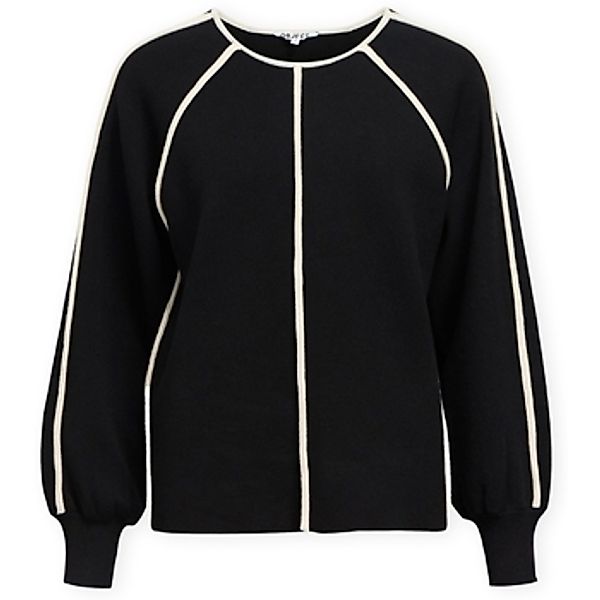 Object  Pullover Reynard Knit - Black/Sandshell günstig online kaufen