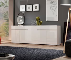 INOSIGN Sideboard "Mister" Kommode, komplett Hochglanz lackiert, (B/H): 225 günstig online kaufen