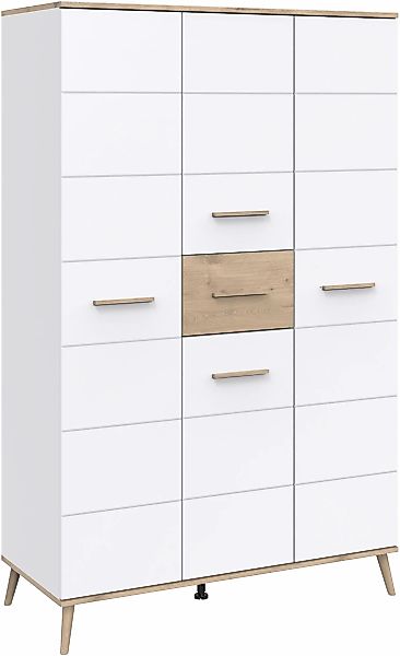 Wimex Kleiderschrank "Fehmarn", Mit Massivholzfüßen günstig online kaufen