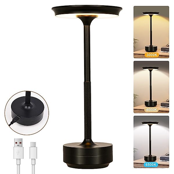 Rosnek LED Tischleuchte Tischlampe Kabellose Dimmbar günstig online kaufen