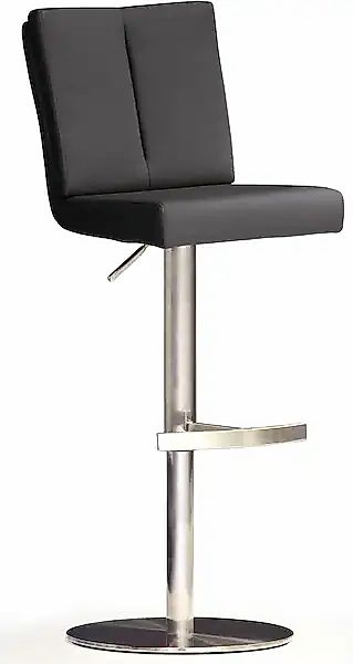 MCA furniture Bistrostuhl »BARBECOOL«, mit Rückenlehne, Bodenplatte rund, 1 günstig online kaufen