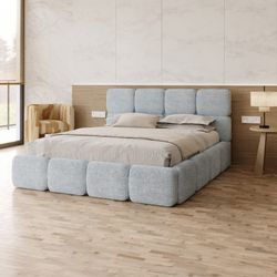 FDM Polsterbett CLOUDY Bettgestell Bett 140x200, günstig online kaufen