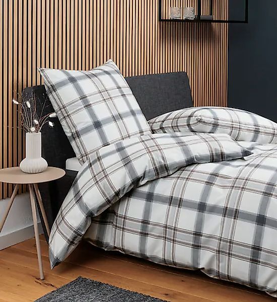 Janine Bettwäsche »Soft-Cotton71002 0«, mit Reissverschluss günstig online kaufen