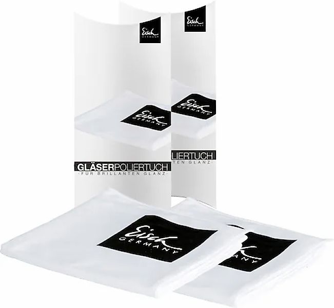 Eisch Germany Geschirrtuch »942/2«, (Set, 2 tlg.), Glaspoliertuch günstig online kaufen