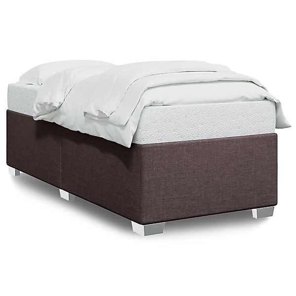 vidaXL Bett Bettgestell ohne Matratze Dunkelbraun günstig online kaufen