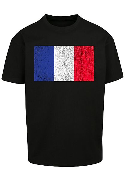 F4NT4STIC T-Shirt "France Frankreich Flagge distressed", Print günstig online kaufen