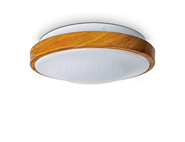 hofstein Deckenleuchte »Rosola« Bad in Holz-Optik, 3000 Kelvin, Deckenlicht günstig online kaufen