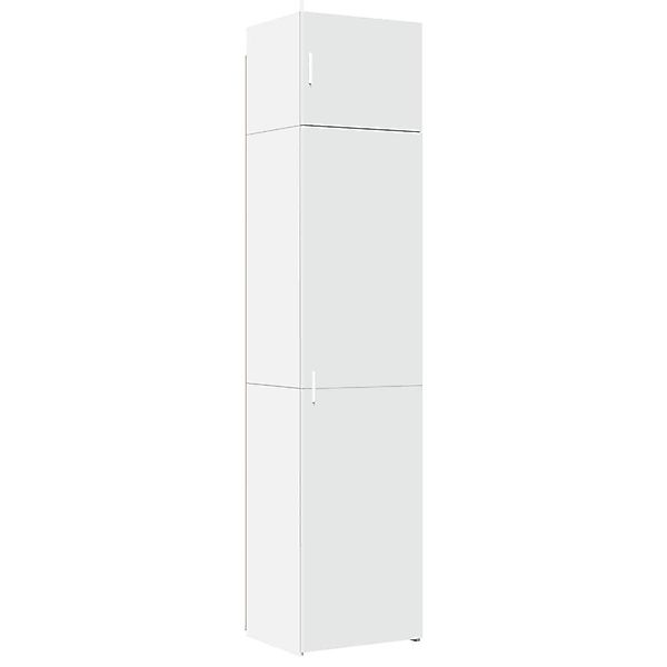 vidaXL Sideboard Hochschrank Schmal Weiß 50x42,5x225 günstig online kaufen