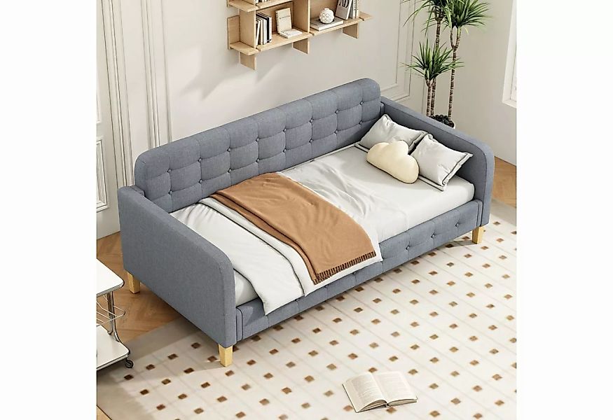 HAUSS SPLOE Schlafsofa 90x200cm Tagesbett, Knopfnagelverzierung, einfach un günstig online kaufen