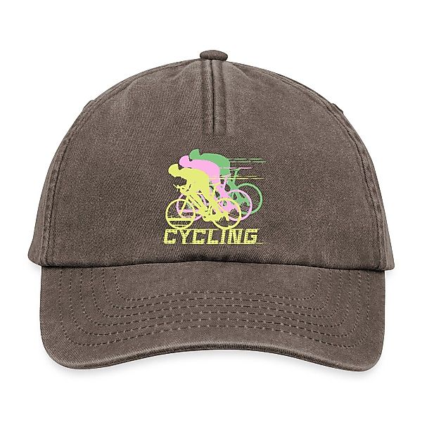 Spreadshirt Baseball Cap Fahrrad Sport Neon günstig online kaufen