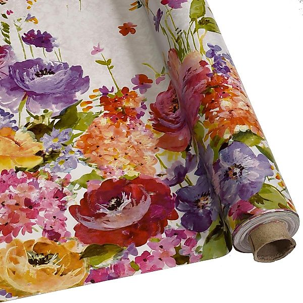 DéVa Tischdecke Wachstuchtischdecke "bunte Blüten" in günstig online kaufen