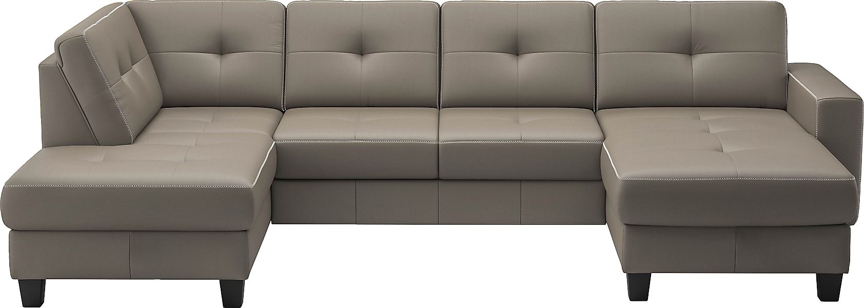 Places of Style Wohnlandschaft "Varese", wahlweise mit Bettfunktion und Bet günstig online kaufen