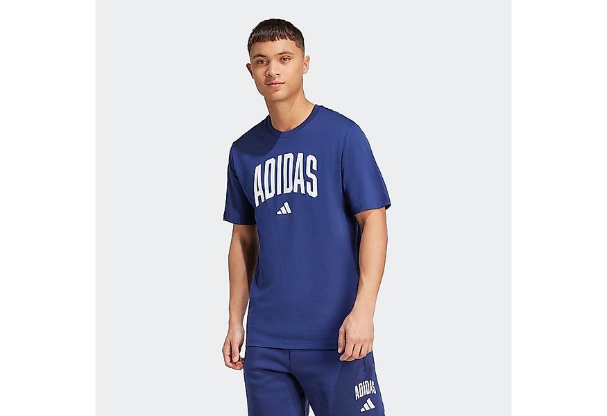 adidas Sportswear T-Shirt M COLLEGIATE T sportlicher Schnitt, kurze Ärmel, günstig online kaufen