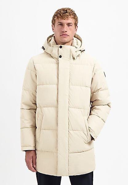 NO EXCESS Parka "No Excess Langer Steppparka Jacket Long Parka Hood Padded" günstig online kaufen