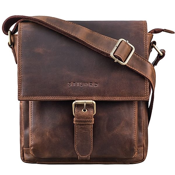 STILORD Schultertasche "Nevio" Herrentasche Leder Umhängetasche günstig online kaufen