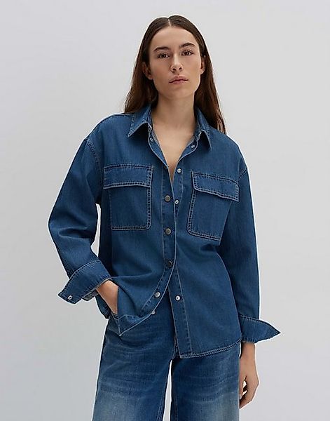 someday Langarmbluse Overshirt ZADDISON Regular aus Denim günstig online kaufen