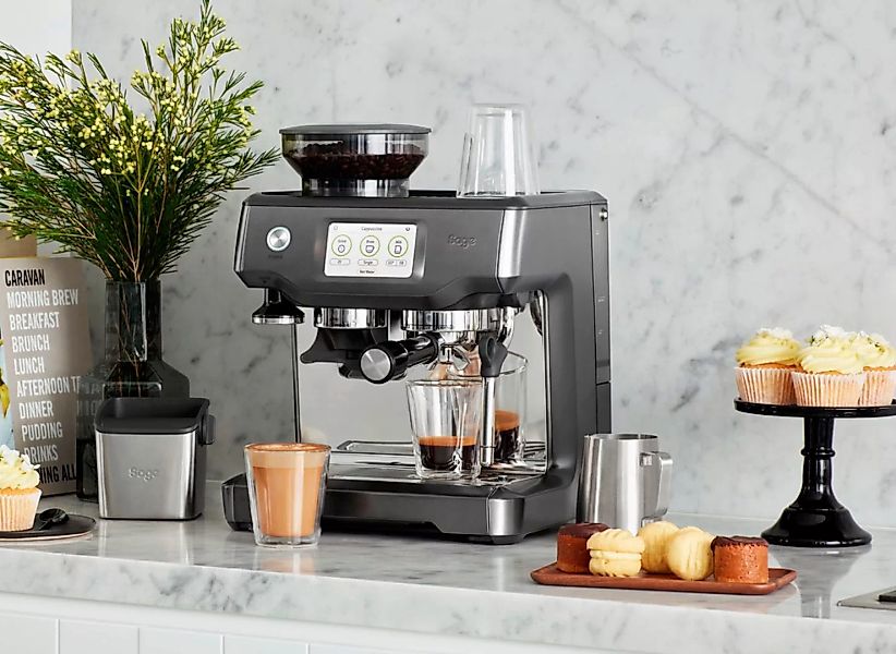 Sage Espressomaschine »SES880BST the Barista Touch Black Stainless Steel«, günstig online kaufen