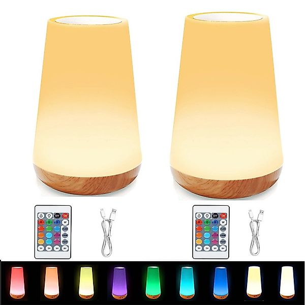 BlingBin LED Nachttischlampe Nachtlicht Dimmbar mit günstig online kaufen