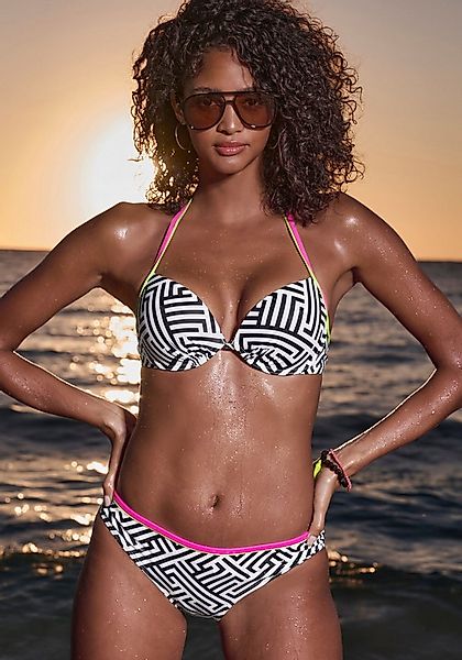 Buffalo Push-Up-Bikini-Top Gioletta, Mit kontrastfarbigen Details günstig online kaufen