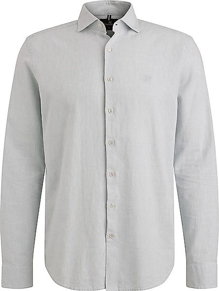 Vanguard Hemd Leinen Blend Hellblau - Größe M günstig online kaufen