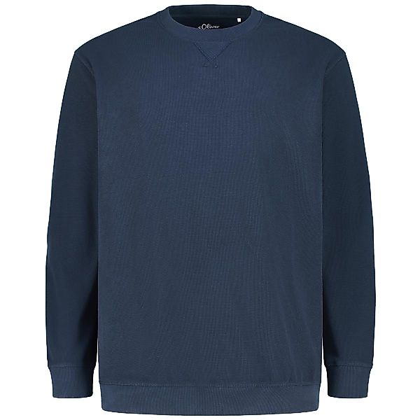 s.Oliver Sweatshirt mit Elasthan Farbe blau Größe: 3XL günstig online kaufen