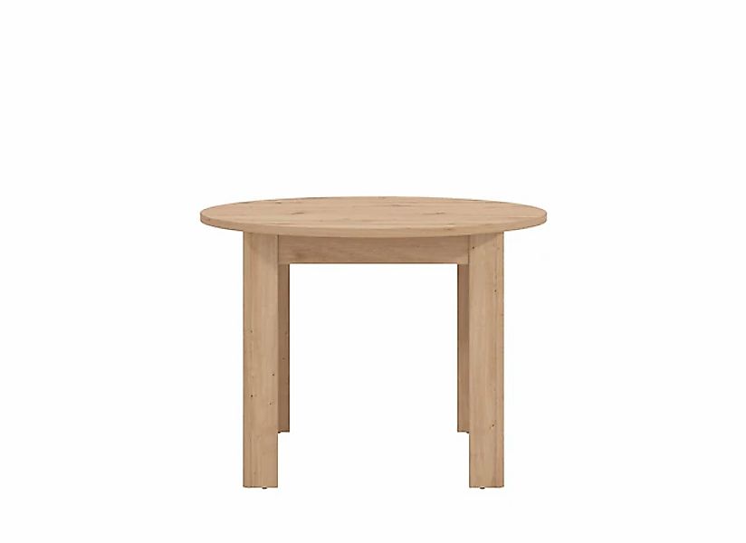 Home affaire Esstisch »Ancona runder Tisch, 106 cm, MFD Tischplatte«, in ve günstig online kaufen