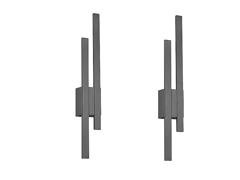 TRIO Leuchten LED Außen-Wandleuchte, LED fest integriert, Warmweiß, 2er-Set günstig online kaufen