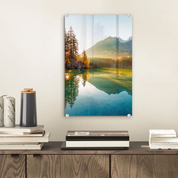 MuchoWow Acrylglasbild See - Wald - günstig online kaufen