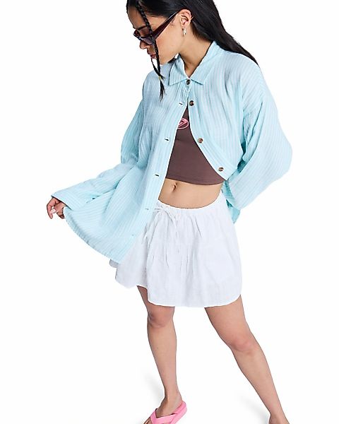 Roxy Langarmshirt "Morning Shine Stripe" günstig online kaufen