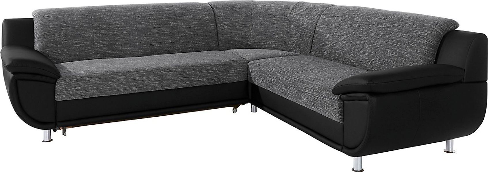 TRENDMANUFAKTUR Ecksofa »Rondo 3, zeitlos und modern, im Materialmix, L-For günstig online kaufen