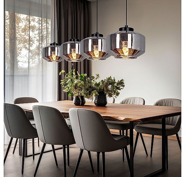 GLOBO LIGHTING Hängeleuchte, Leuchtmittel nicht inklusive, Hängeleuchte Ess günstig online kaufen