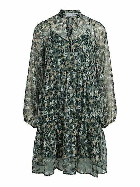 Vila Blusenkleid Damen Minikleid VIFALIA ALA L/S SHORT DRESS (1-tlg) günstig online kaufen