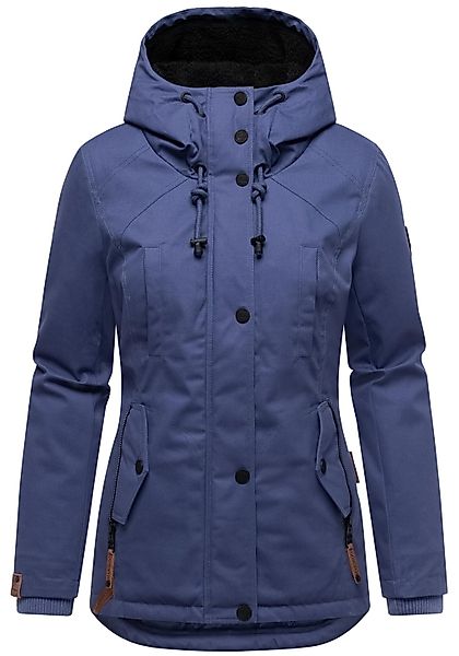 Marikoo Winterjacke "Bikoo" mit Kapuze sportliche Damen Outdoor Baumwolljac günstig online kaufen