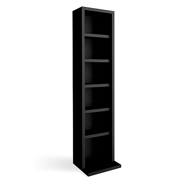 Vicco CD-Regal, Schwarz, 21 x 91.8 günstig online kaufen