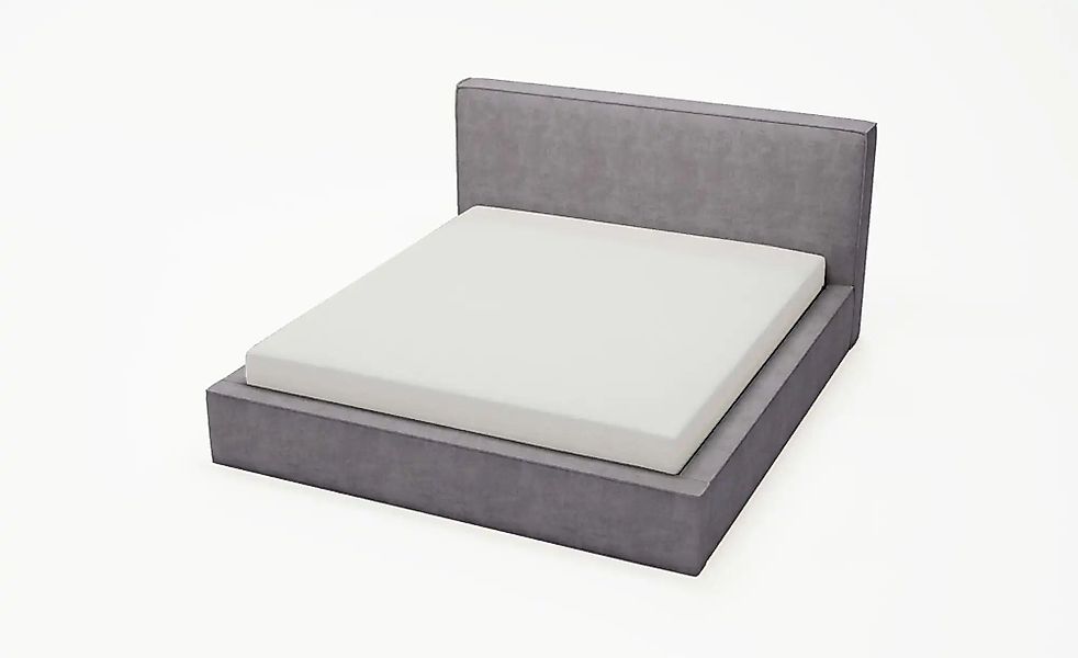 Polsterbett mit Stauraum Malton ¦ grau ¦ Maße (cm): B: 155 H: 100 Betten > günstig online kaufen