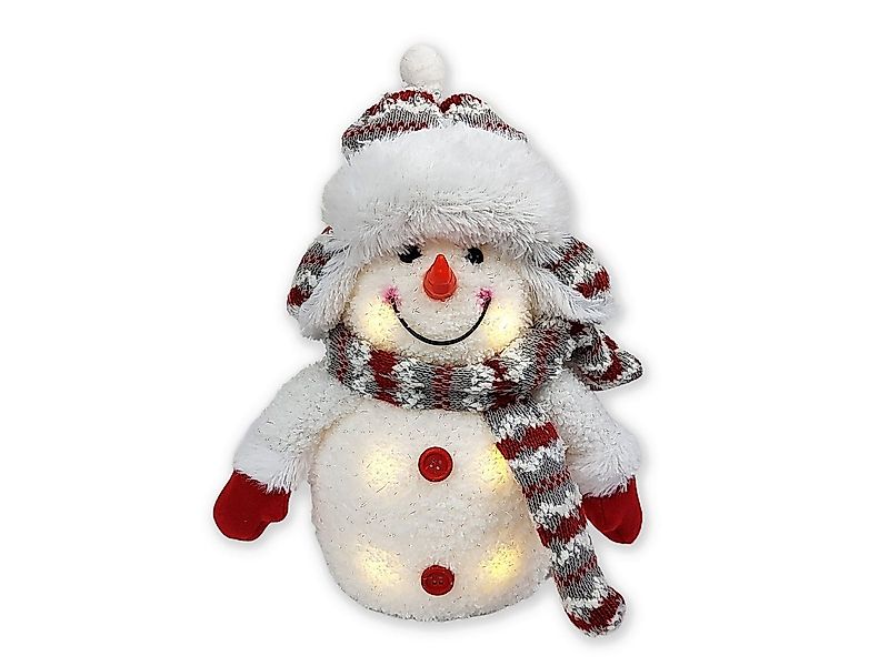 Gravidus LED-Dekofigur LED Deko Schneemann Beleuchtet mit Mütze, Schal und günstig online kaufen