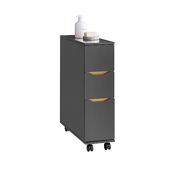SoBuy Beistellwagen BZR191, auf Rollen, Nischenregal günstig online kaufen