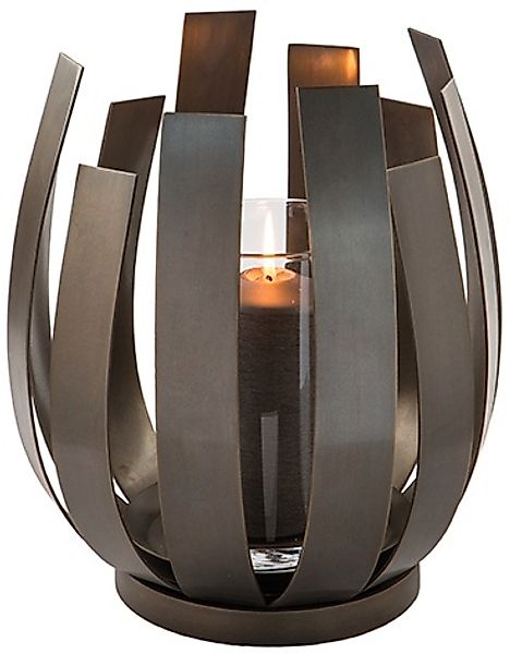 Fink Windlicht "ORFEA, Weihnachtsdeko" aus Edelstahl inkl. Glaszylinder, ve günstig online kaufen
