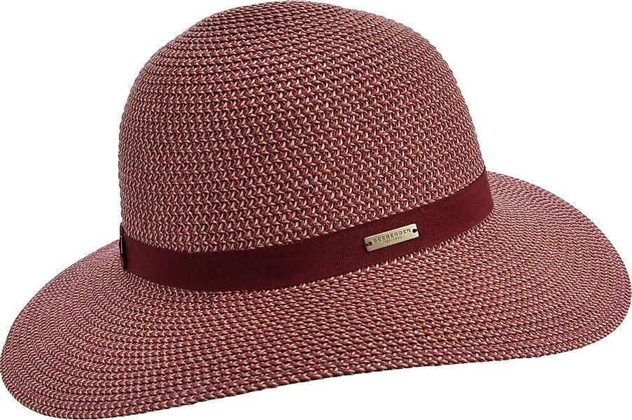 Seeberger Strohhut knautschbarer Borten-Sommerhut Flapper mit günstig online kaufen