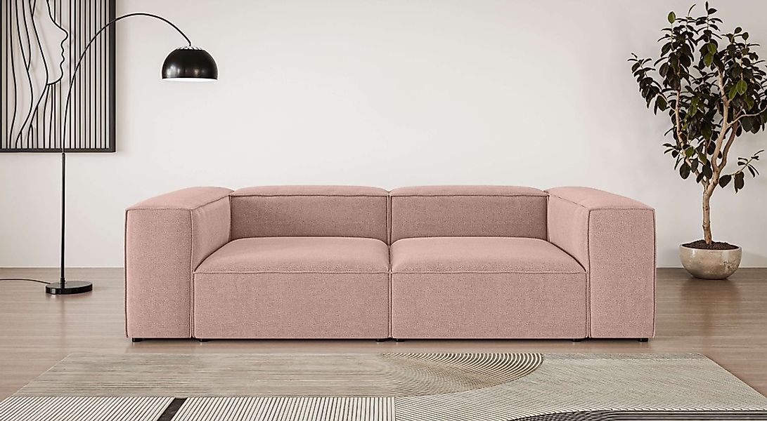 INOSIGN Big-Sofa "XL HAILY Modularsofa extra tief, Maße B/T/H: 260/130/72 c günstig online kaufen