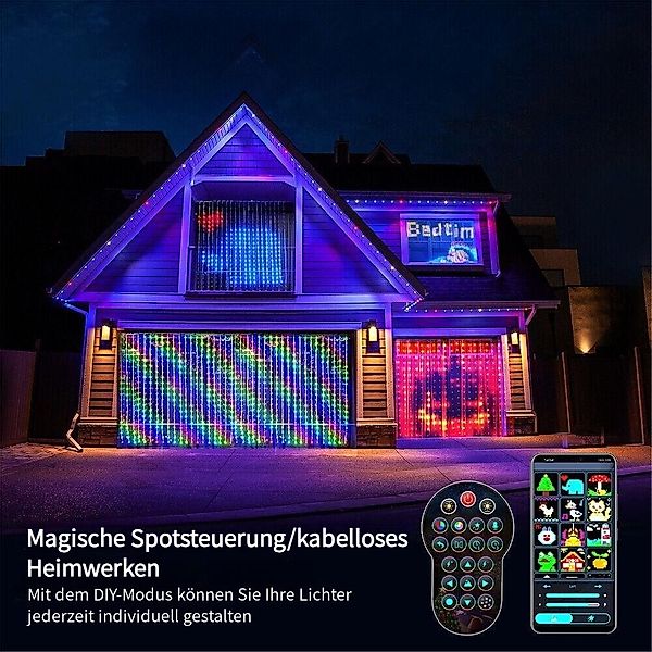 PRIISF LED-Lichterkette LED Weihnachten Beleuchtung Deko günstig online kaufen