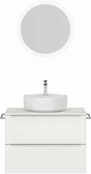 nobilia® Badmöbel-Set »Alvene« vormontiert, mit Soft-Close, 2 Stk. tlg. günstig online kaufen